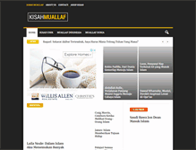 Tablet Screenshot of kisahmuallaf.com